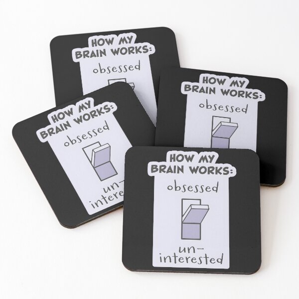 Item preview, Obsessed Or Uninterested How My Brain Works designed and sold by sbrettnieimanii.