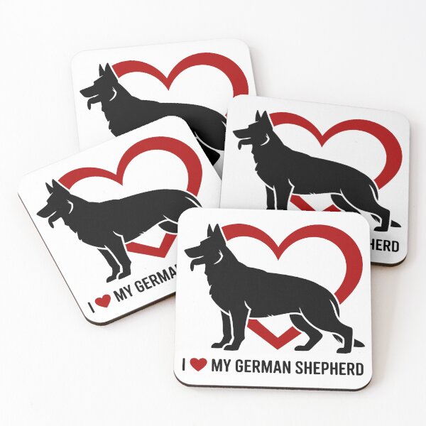 Item preview, I Love My German Shepherd designed and sold by theartfulaspie.