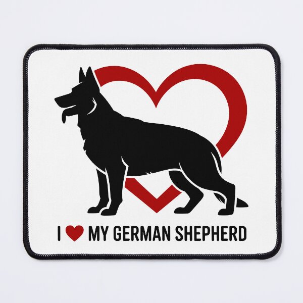 Item preview, I Love My German Shepherd designed and sold by theartfulaspie.