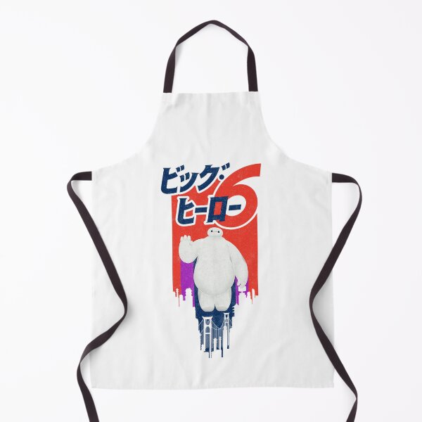 Item preview, Baymax Retro Paint Streak Skyline Poster Style designed and sold by donadomayle7.