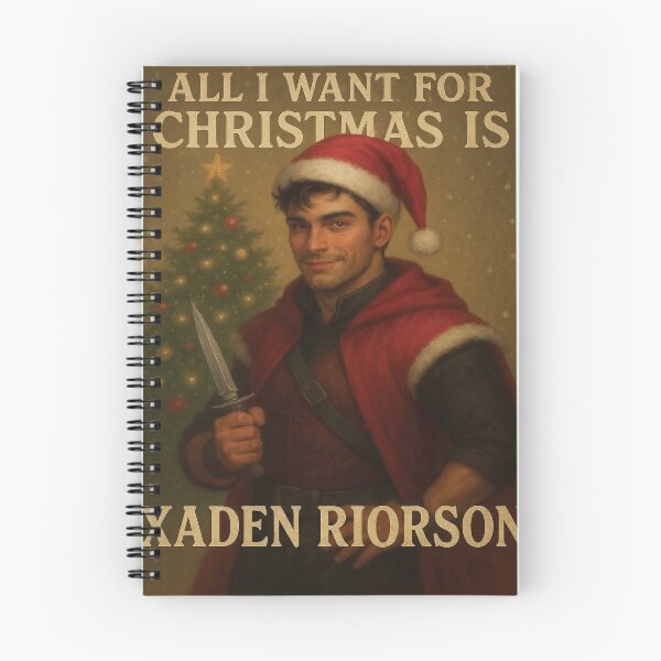 Item preview, Xaden Riorson Christmas Shirt designed and sold by Whiterose2k01.