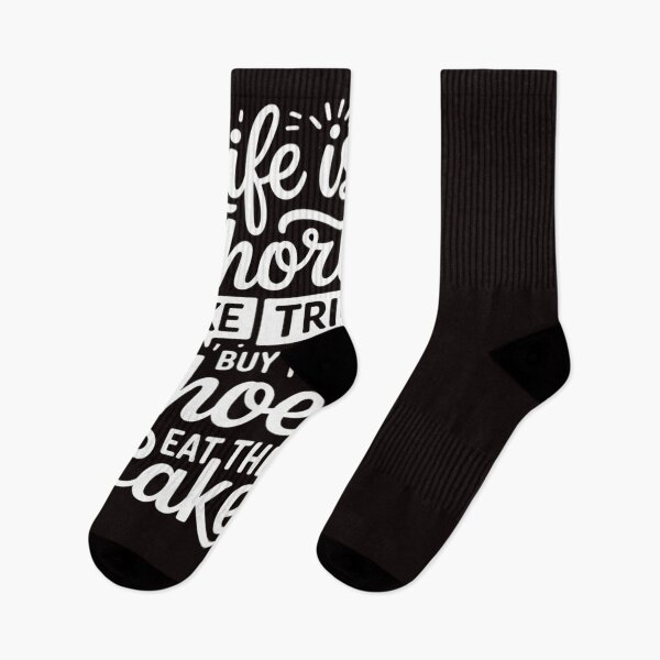Item preview, Life is short take the trip buy the shoes eat the cake designed and sold by RopboxRone.