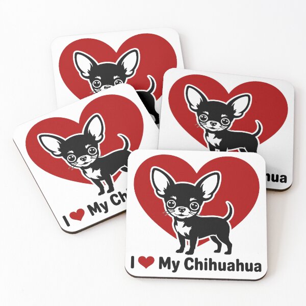 Item preview, I Love My Chihuahua designed and sold by theartfulaspie.