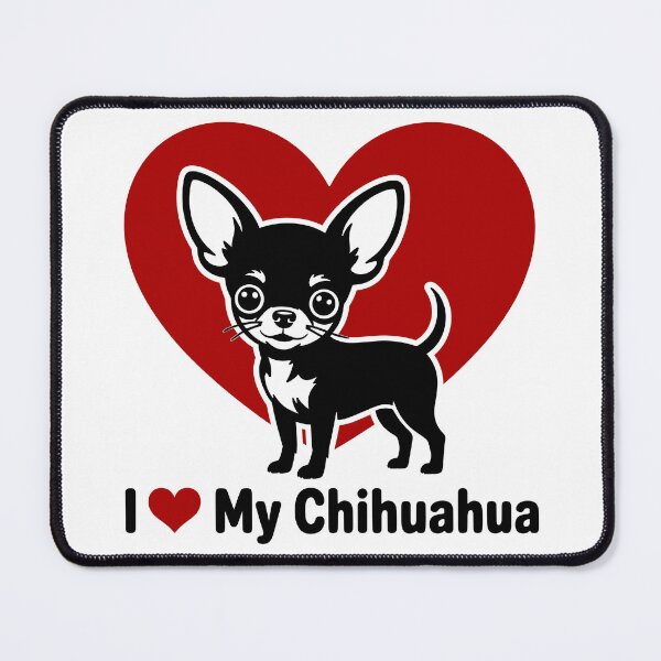 Item preview, I Love My Chihuahua designed and sold by theartfulaspie.