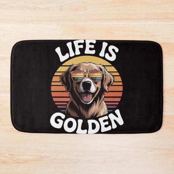 Item preview, Life Is Golden Golden Retriever Gifts Dog designed and sold by RopboxRone.
