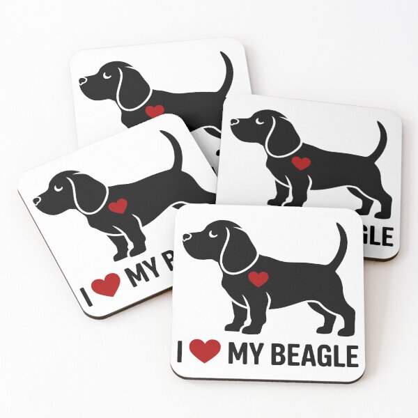 Item preview, I Love My Beagle designed and sold by theartfulaspie.
