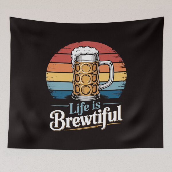 Item preview, Life Is Brewtiful, Beer, Drinking designed and sold by RopboxRone.