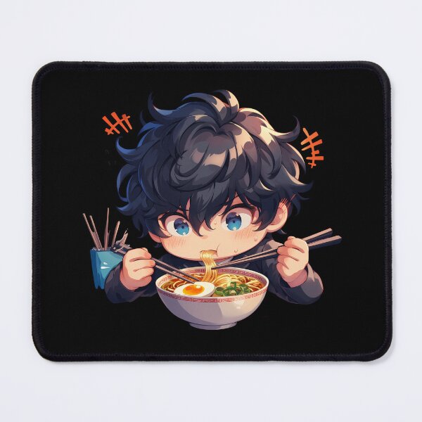 Item preview, Ren Amamiya Persona 5 Game Anime Kawaii Ramen Energetic Chibi Flavor Bowl designed and sold by Raslbazola.