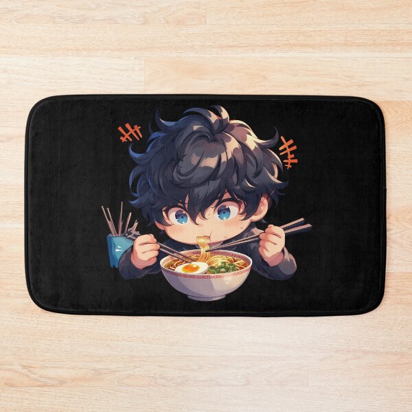 Item preview, Ren Amamiya Persona 5 Game Anime Kawaii Ramen Energetic Chibi Flavor Bowl designed and sold by Raslbazola.