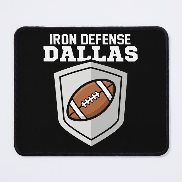 Item preview, DALLAS IRON DEFENSE | Texas Shield Football Design | Strong Defense Gridiron Tee designed and sold by KEF Custom.
