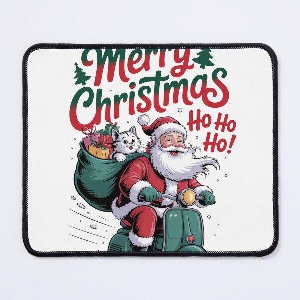 Item preview, Ragdoll cat merry Christmas Santa rich designed and sold by kaka8888.