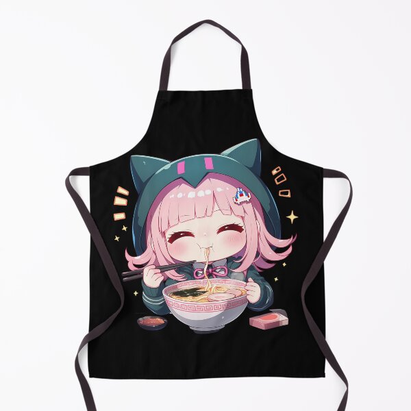 Item preview, Chiaki Nanami Danganronpa Anime Girl Kawaii Ramen Cute Gamer Chibi Warm designed and sold by Raslbazola.