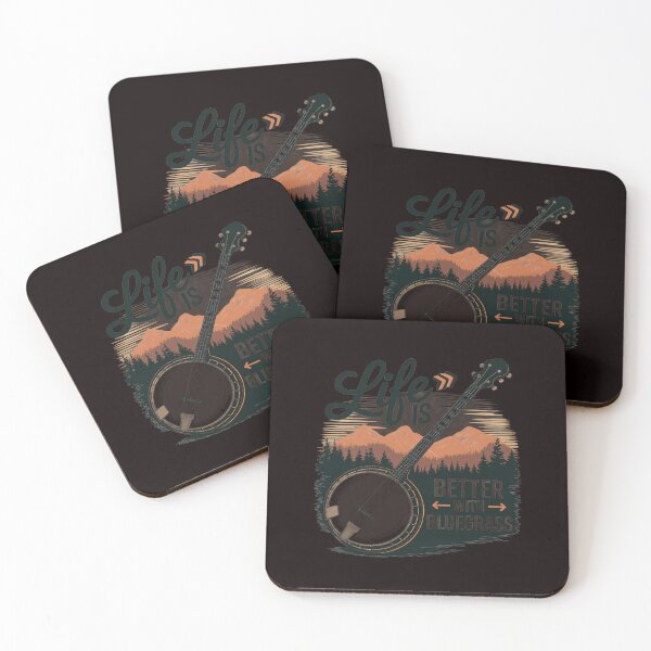 Item preview, Life Is Better With Bluegrass - Banjo Player Musician designed and sold by RopboxRone.