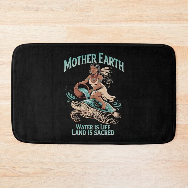 Item preview, Mother Earth – Water Sacred Land Protection designed and sold by Taans-Creation.