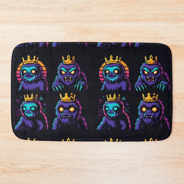 Item preview, Creepy Core Sloth King Lazy Monster Jungle Animal designed and sold by SpokeBender.