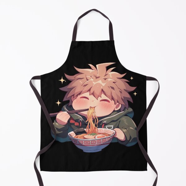 Item preview, Makoto Naegi Danganronpa Anime Kawaii Ramen Cozy Happy Chibi Warm Flavor designed and sold by Raslbazola.