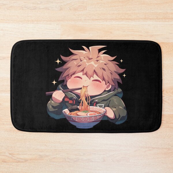 Item preview, Makoto Naegi Danganronpa Anime Kawaii Ramen Cozy Happy Chibi Warm Flavor designed and sold by Raslbazola.