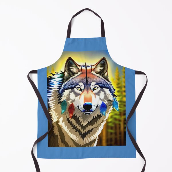 Item preview, Spirit Wolf Guardian designed and sold by PeodeesCrazy.