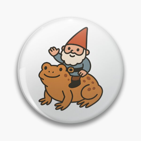 Item preview, Gnomie On A Toadie designed and sold by Oddball Press.