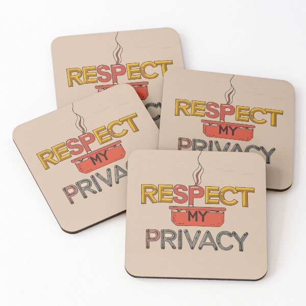 Item preview, Respect My Privacy designed and sold by ChrissHD.