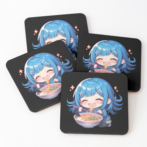 Item preview, Sayaka Maizono Danganronpa Anime Girl Kawaii Ramen Cute Bright Chibi Flavor designed and sold by Raslbazola.