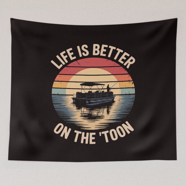 Item preview, Life Is Better On The Toon Pontoon Boat Boater Boating designed and sold by RopboxRone.