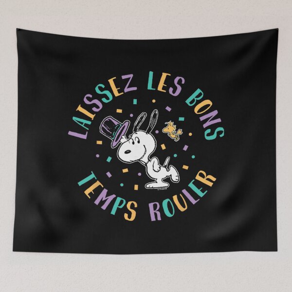 Item preview, Peanuts Retro Mardi Gras Celebration Art designed and sold by pellamfeferr.