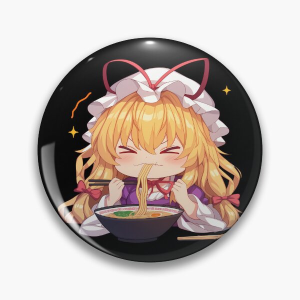 Item preview, Yukari Yakumo Touhou Anime Girl Kawaii Ramen Cute Magical Chibi Warm Flavor designed and sold by Raslbazola.