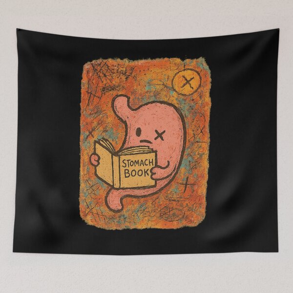 Item preview, Stomach Book Abstract Character designed and sold by Heavenmer.