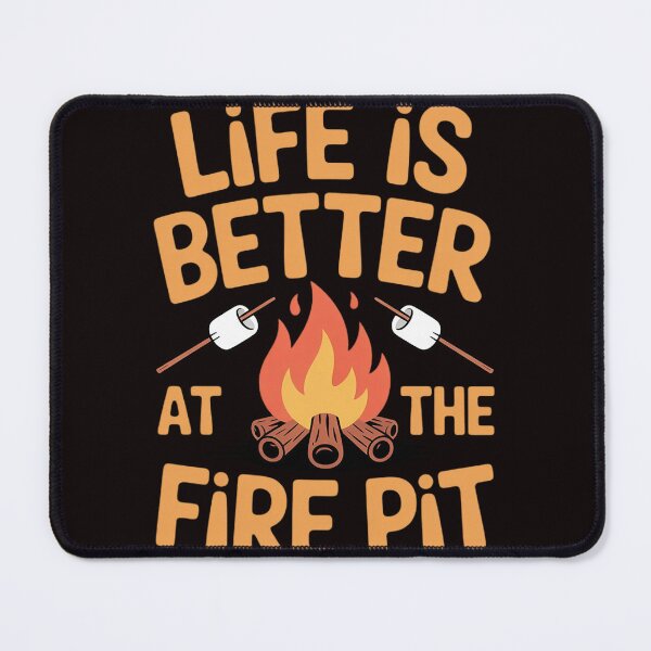 Item preview, Life is Better at The Fire Pit - Camping Outdoor Gifts designed and sold by RopboxRone.