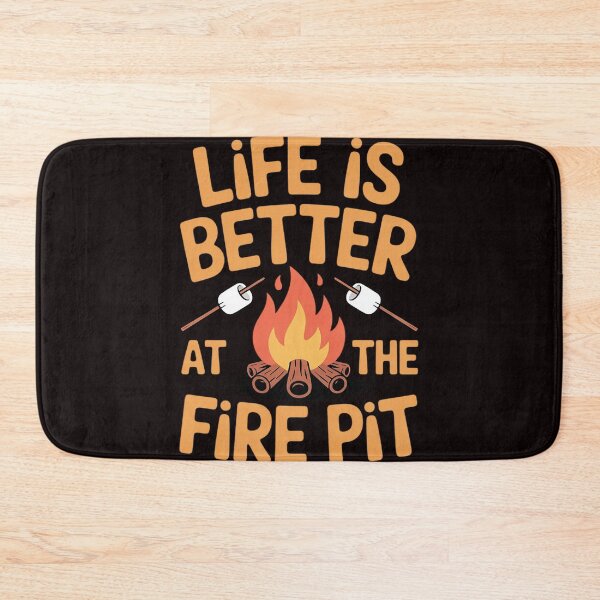 Item preview, Life is Better at The Fire Pit - Camping Outdoor Gifts designed and sold by RopboxRone.