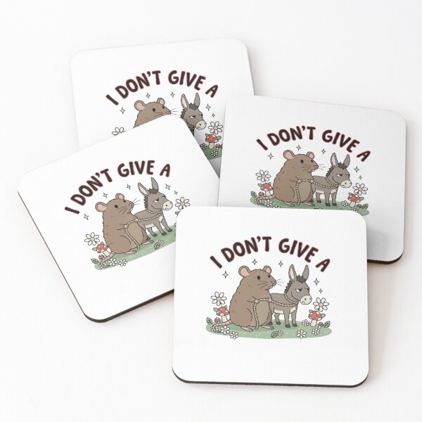 Item preview, I don't care, rat's ass, cheeky, sassy, funnyfits70, Humor, Funny, retro, vintages, funny quotes, animal humor, designed and sold by FunnyFits70.