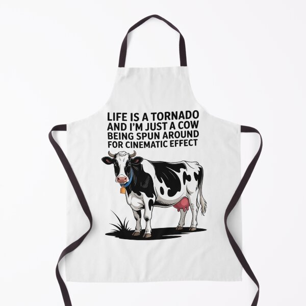 Item preview, Life Is a Tornado Cow Humorous designed and sold by RopboxRone.