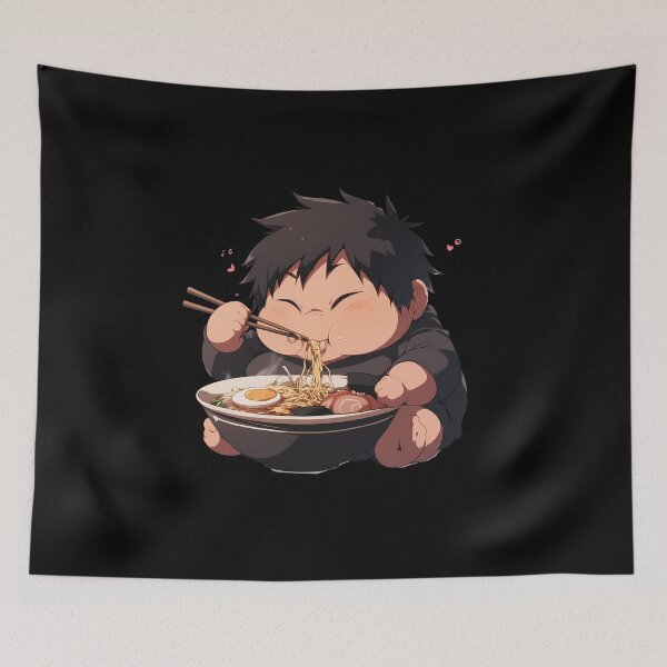 Item preview, Izaya Orihara Durarara Anime Kawaii Ramen Fun Energetic Chibi Warm Flavor designed and sold by Raslbazola.