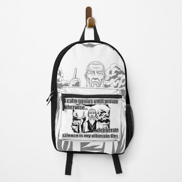 Item preview, Calm Genius — Manga Quote About Silence designed and sold by ArhiStrategOne.
