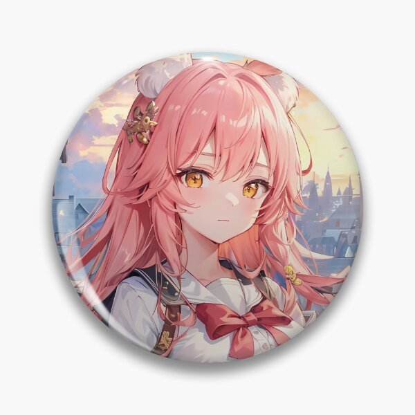 Item preview, Caster No Tamamo No Mae School Uniform City Sunset Fox Spirit Girl designed and sold by Raslbazola.