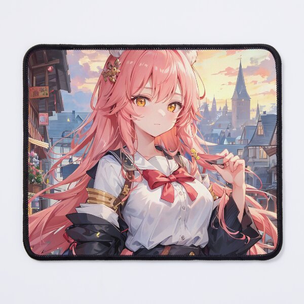 Item preview, Caster No Tamamo No Mae School Uniform City Sunset Fox Spirit Girl designed and sold by Raslbazola.