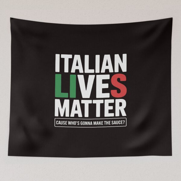 Item preview, Italian Lives Matter Cook Novelty Gift Italy Flag designed and sold by RopboxRone.
