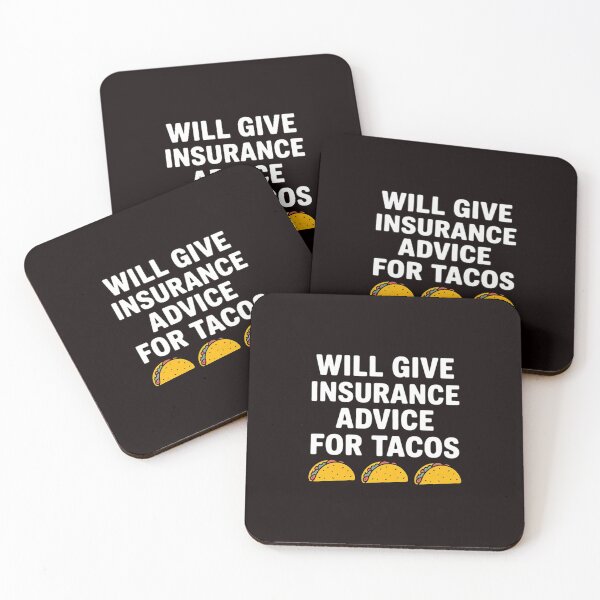 Item preview, Insurance Advice Agent Life Car Officer Taco Humor designed and sold by RopboxRone.