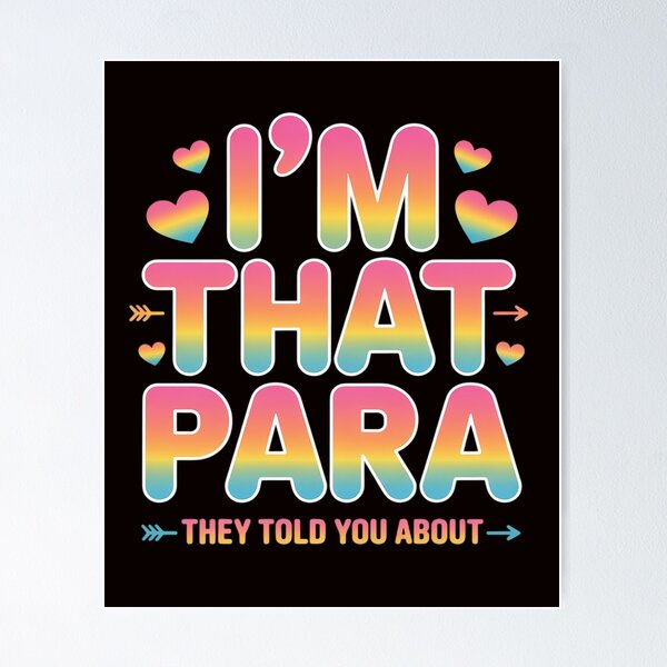 Item preview, I'm That para They Told You About  for Fans designed and sold by RopboxRone.