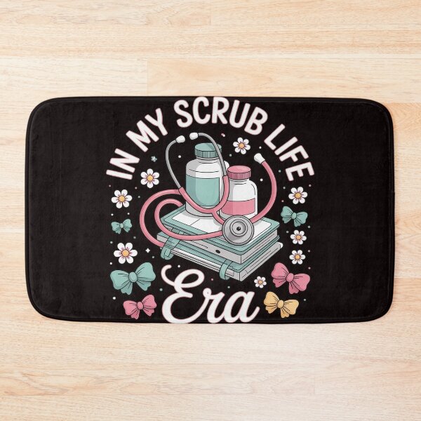 Item preview, In My Scrub Life Era Coquette Bow ER ICU Nurse designed and sold by RopboxRone.