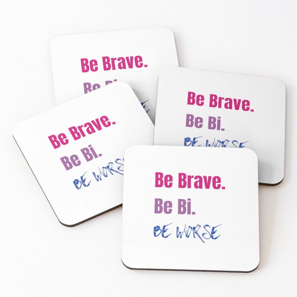 Item preview, Be brave, be bi, be worse designed and sold by AuthenticCetacean.