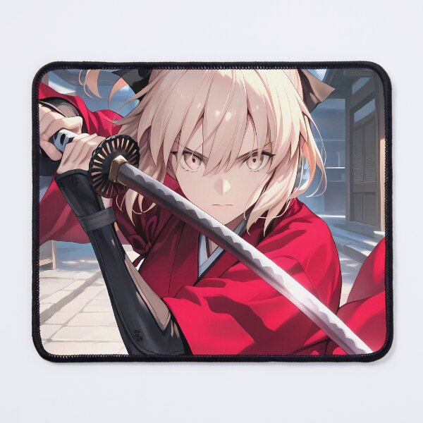 Item preview, Sakura Saber Bold Okita Souji Fate Grand Order Sakura Village Samurai Anime Girl Waifu Presence designed and sold by Raslbazola.