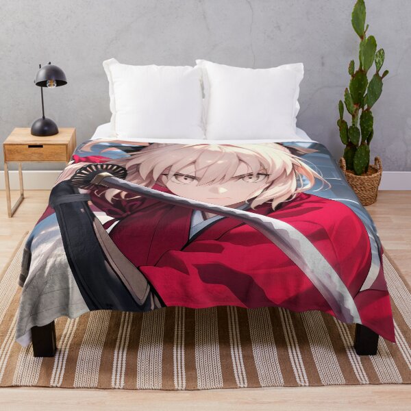 Item preview, Sakura Saber Bold Okita Souji Fate Grand Order Sakura Village Samurai Anime Girl Waifu Presence designed and sold by Raslbazola.