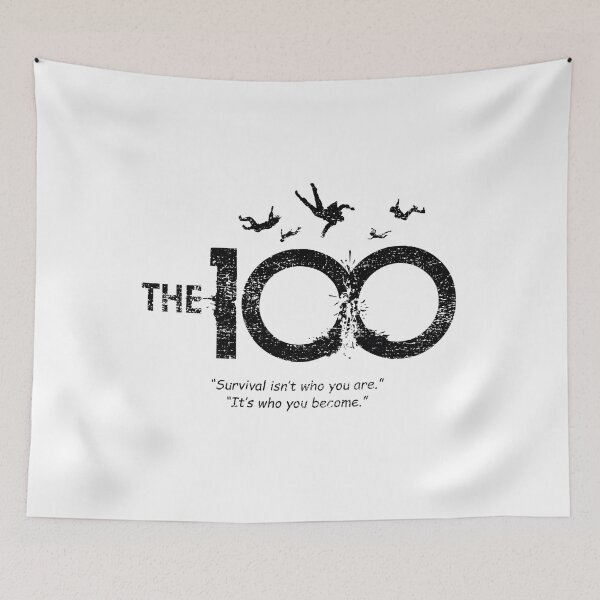 Item preview, The 100 Series Quotes Movies Fan Art designed and sold by DebbieEganCo.