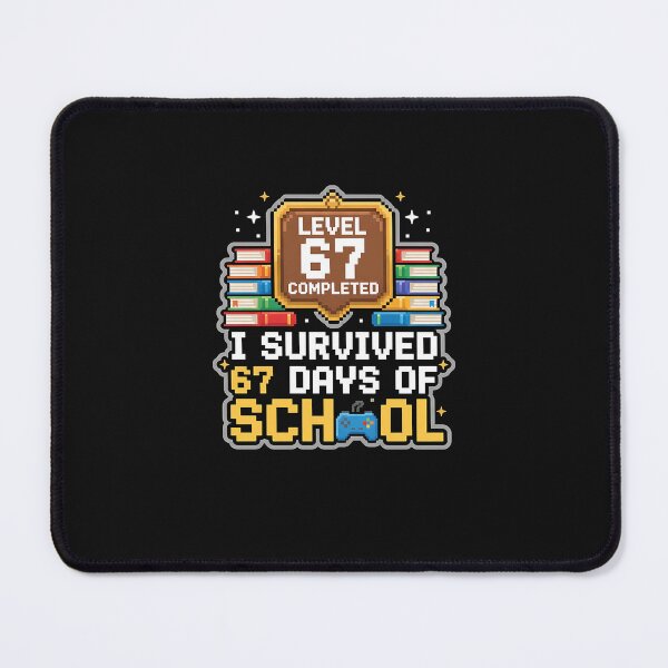 Item preview, I Survived 67 Days Of School Funny Six Seven Meme Student designed and sold by MOHITSALVI.