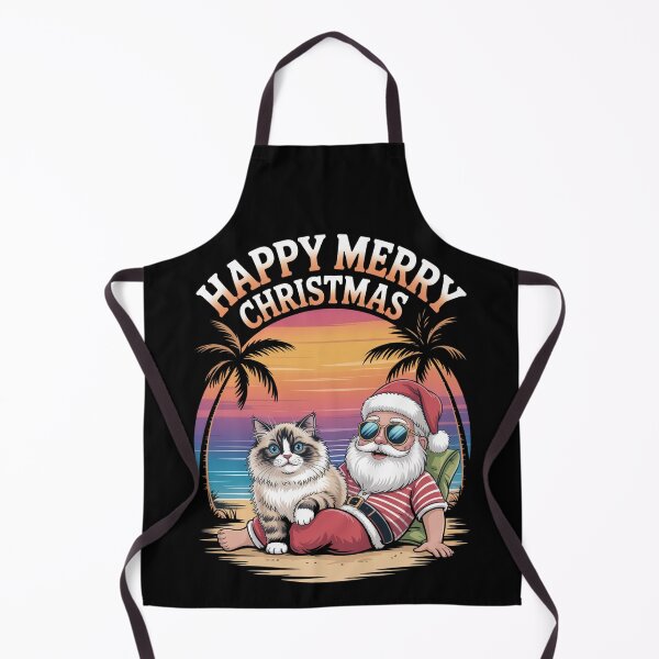 Item preview, Ragdoll cat merry Christmas Santa rich designed and sold by kaka8888.