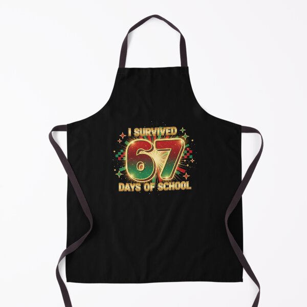 Item preview, I Survived 67 Days Of School Funny Six Seven Teacher Student  designed and sold by MOHITSALVI.