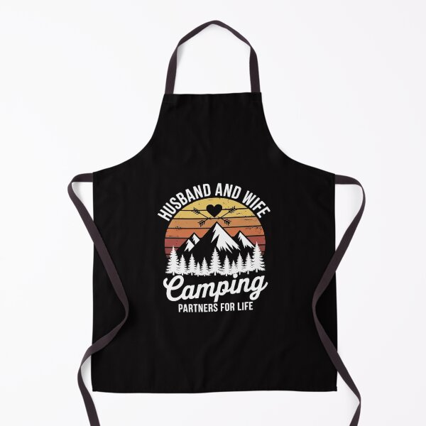 Item preview, Husband And Wife Camping Partners For Life Gift Camper designed and sold by Silicula.