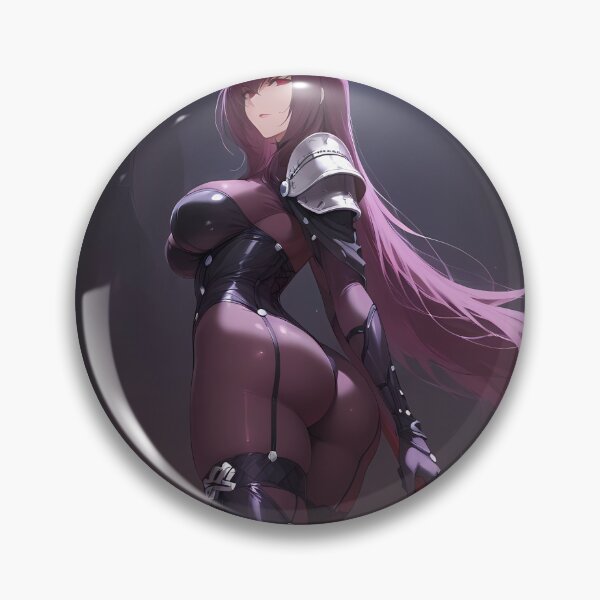 Item preview, Lancer Serene Scathach Sukasaha Fate Grand Order Waifu Festival Anime Girl Evening Glow designed and sold by Raslbazola.